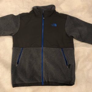 Grey North Face jacket